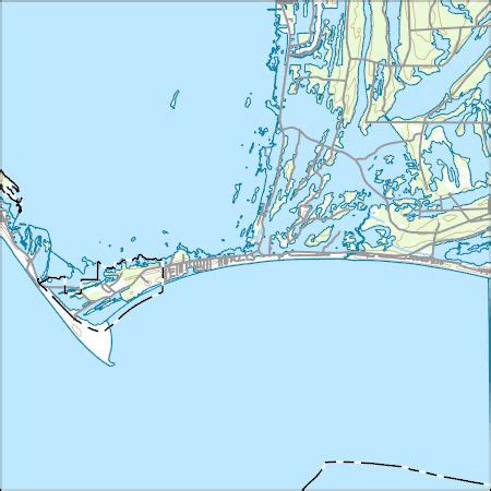 map of Cape San Blas Florida